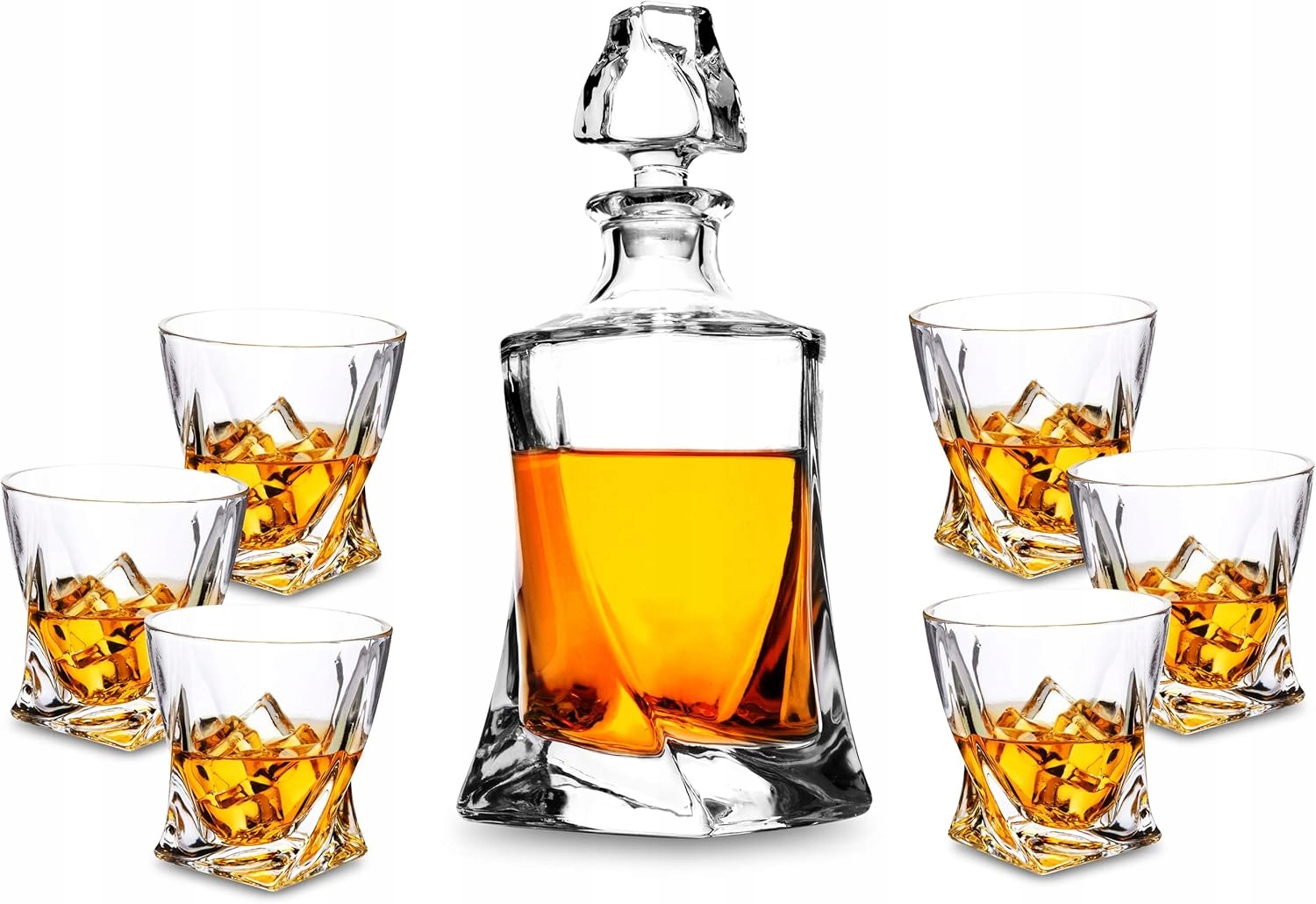 Karafa 6 Pohárov Na Whisky 300 ML Darčeková Sada