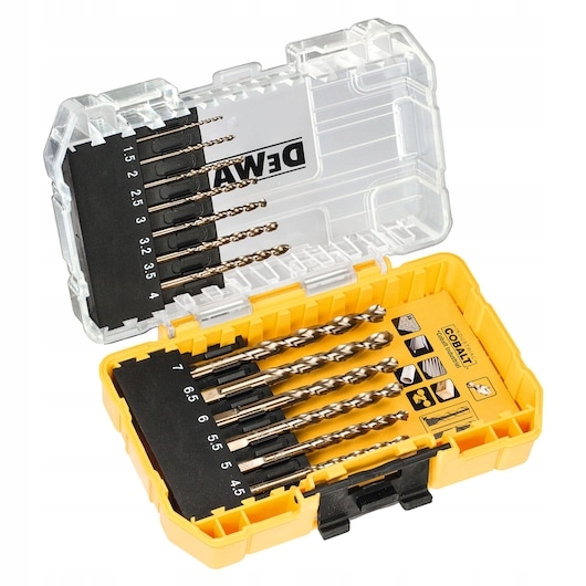 Zestaw Wierteł Kobaltowych Do Metalu Hss-e Exteme 13EL. DT4968-QZ Dewalt