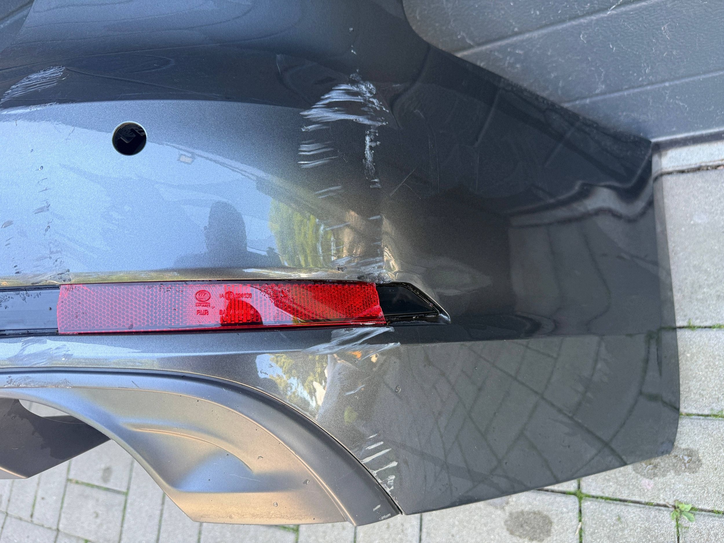 Audi A4 8w9 B9 Kombi S Line bumper rear part rear