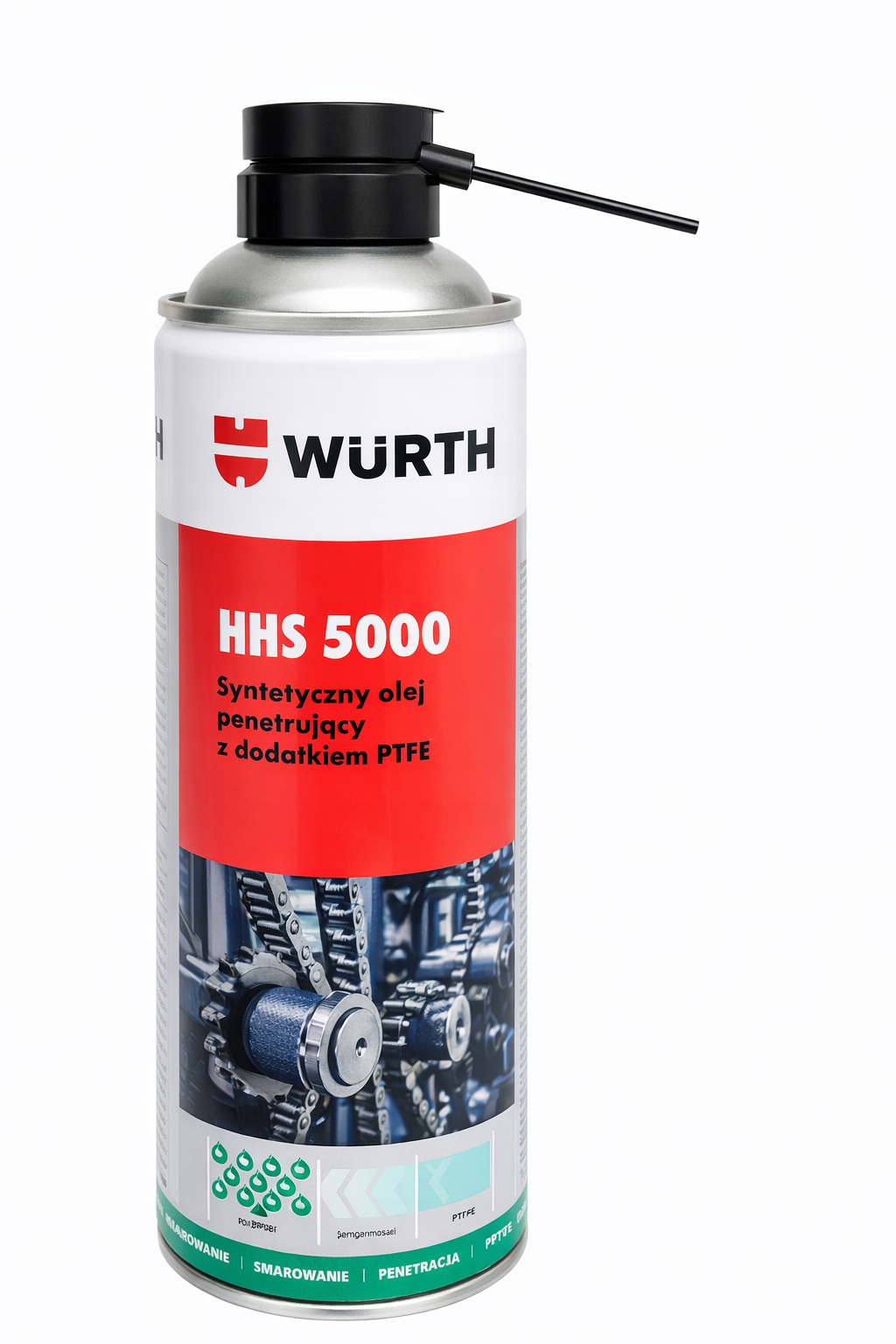 Wurth Hhs 5000 smar adhezyjny syntetyczny Ptfe 500ml 08931063