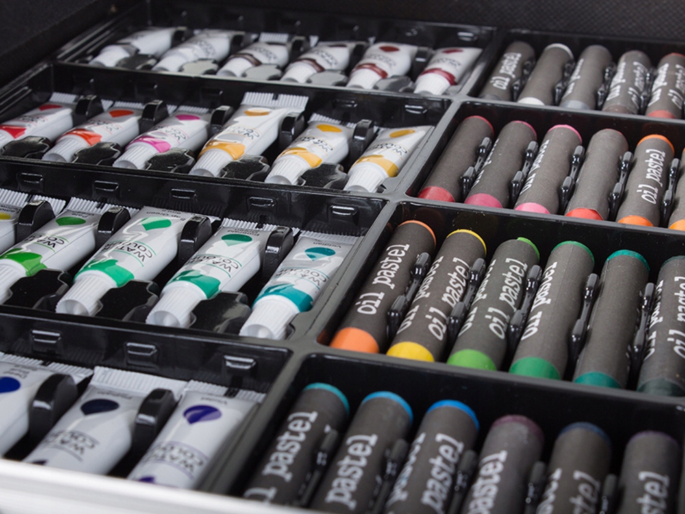 Zestaw do malowania dla dzieci artystyczny w walizce 145szt Marka Verk group