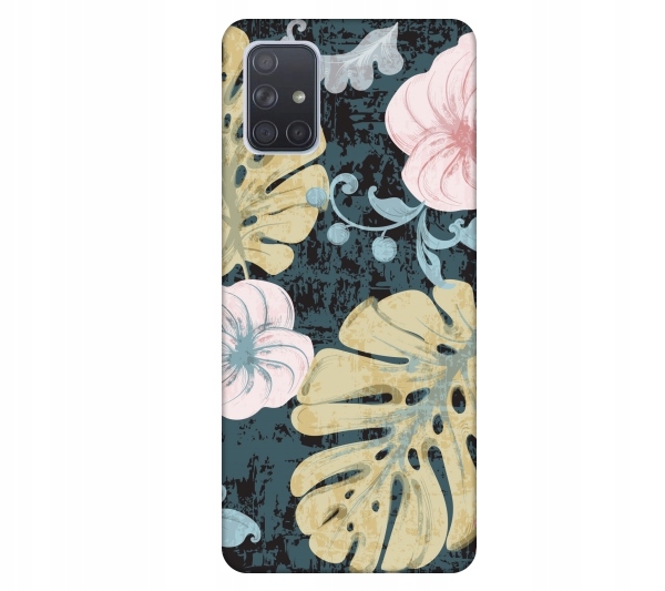 

Etui wzory do Samsung Galaxy A71 Liscie tropikalny