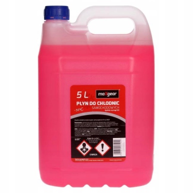 Maxgear płyn do chłodnic 5L -35°C G12 N gotowy różowy