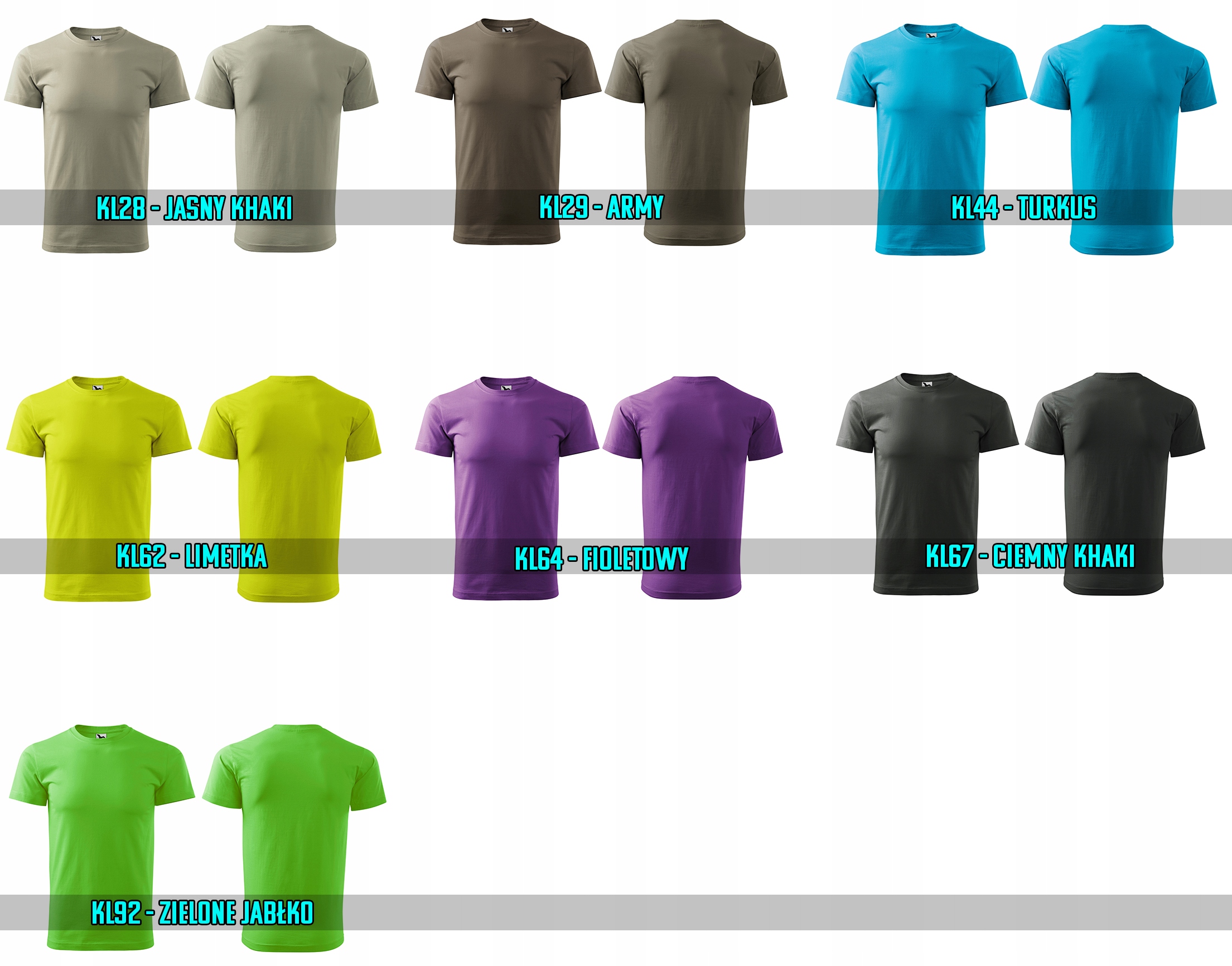 KOSZULKA koszulki z WŁASNYM NADRUKIEM napisem r M Dekolt okrągły