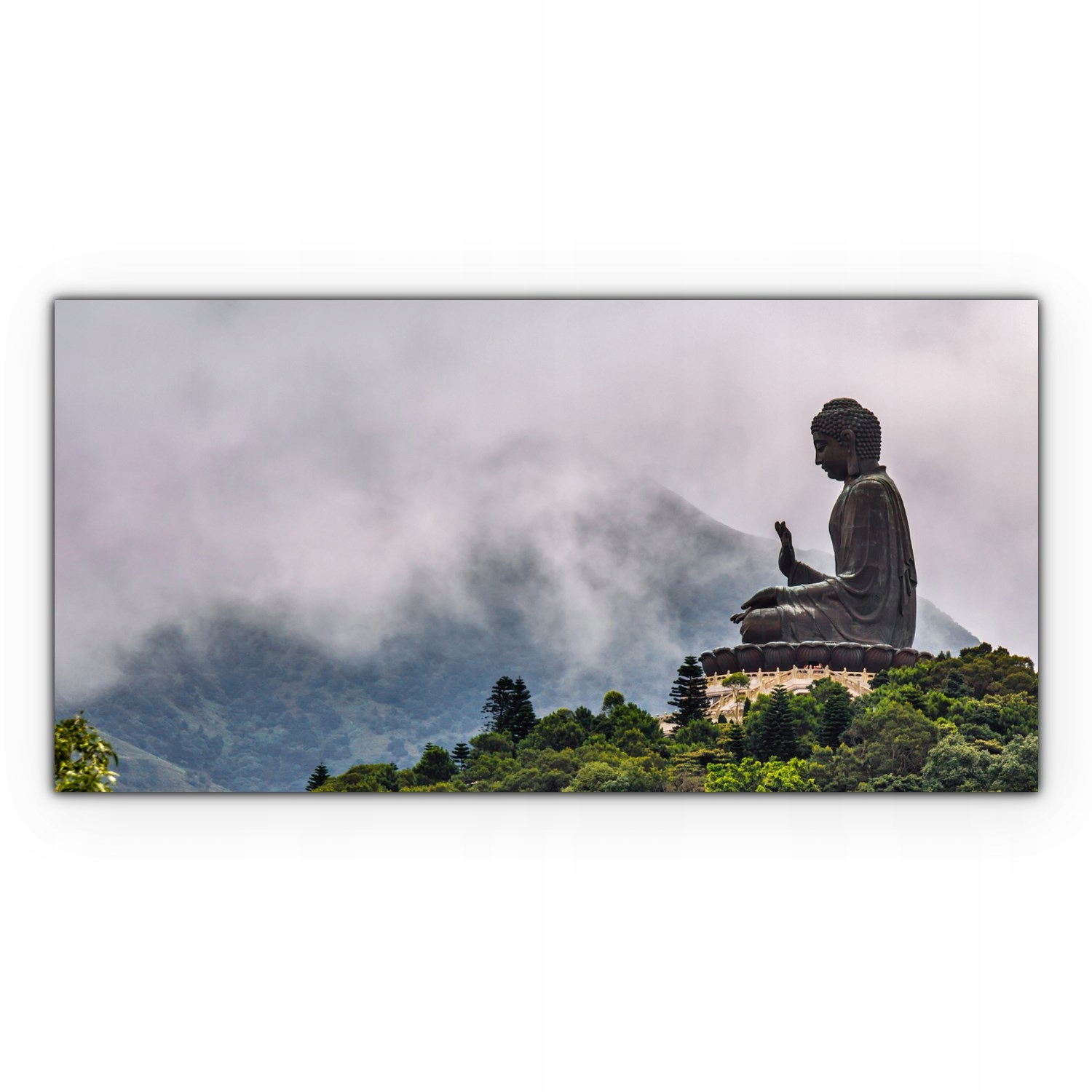 

Obraz płótno canvas 140x70 Budda Statua Hong Kong