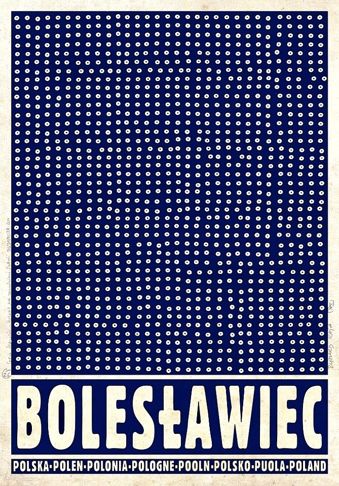 

Bolesławiec Kaja Plakat Czarna Rama B1 68x98cm