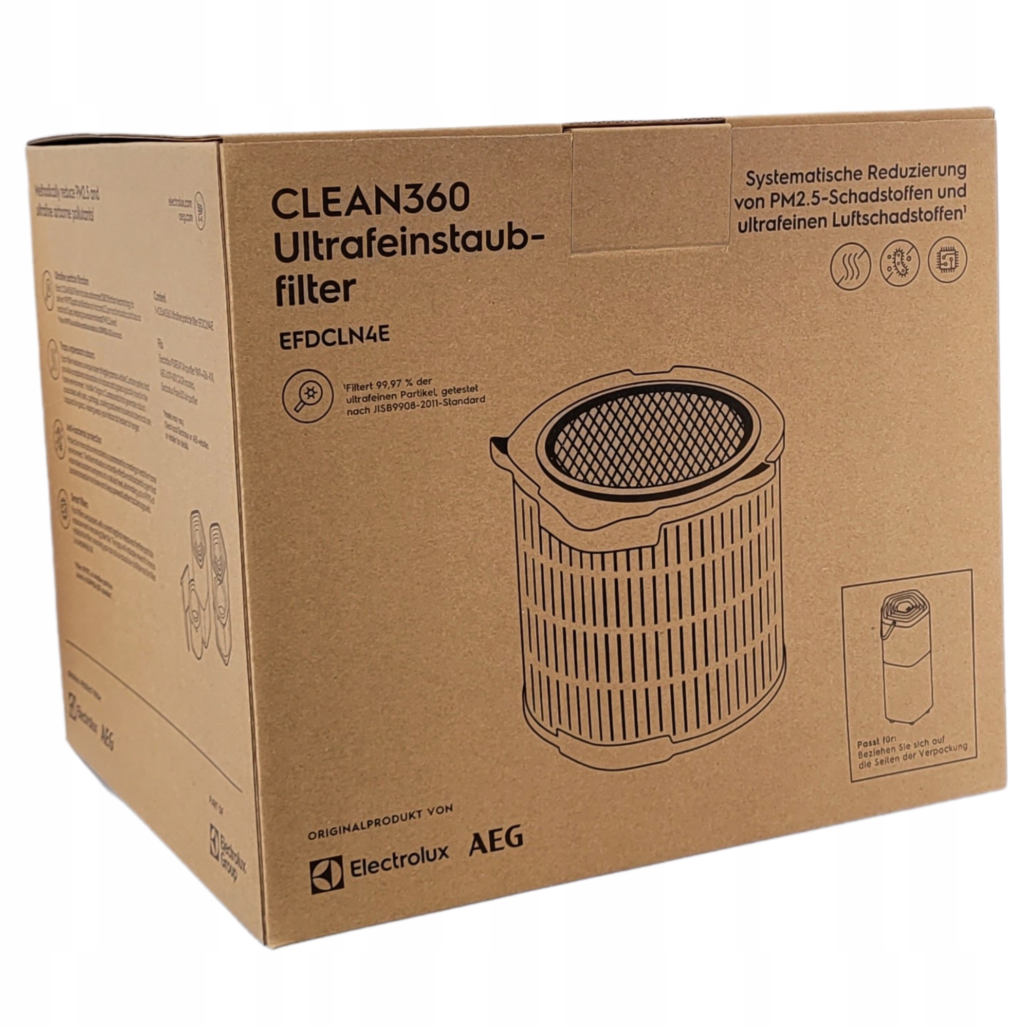 Filtr do čističky Pure A9 PA91-404 PA91-405 AX91-404 EFDCLN4E CLEAN360