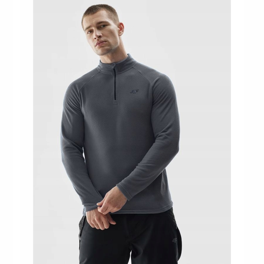 POLAR MĘSKI 4F BLUZA POLAROWA DRESOWA SPORTOWA NA CO DZIEŃ Rozmiar L