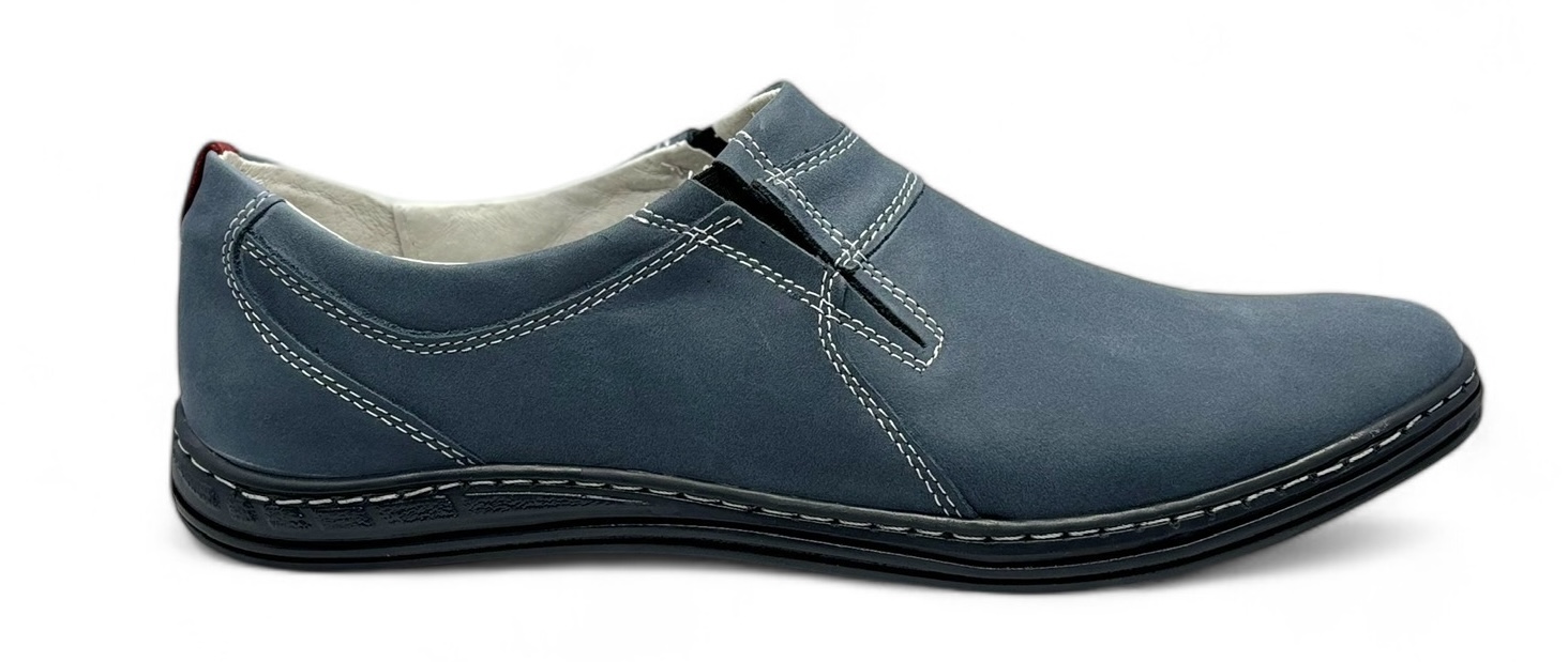 Pánské polobotky Polbut 362 modré, velikost 41