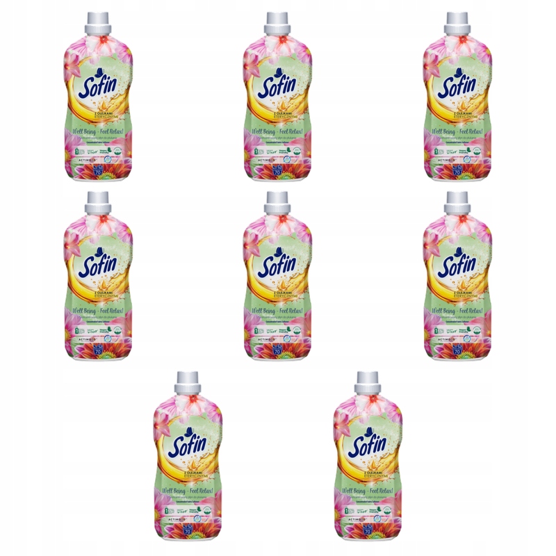 Sofin Well Being Feel Relax koncentrovaná tekutá aviváž 1,4 l X8