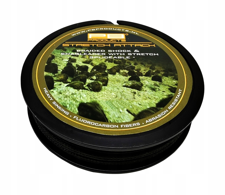 Pb Products Stretch Attack 40lb Gravel 10m Leader