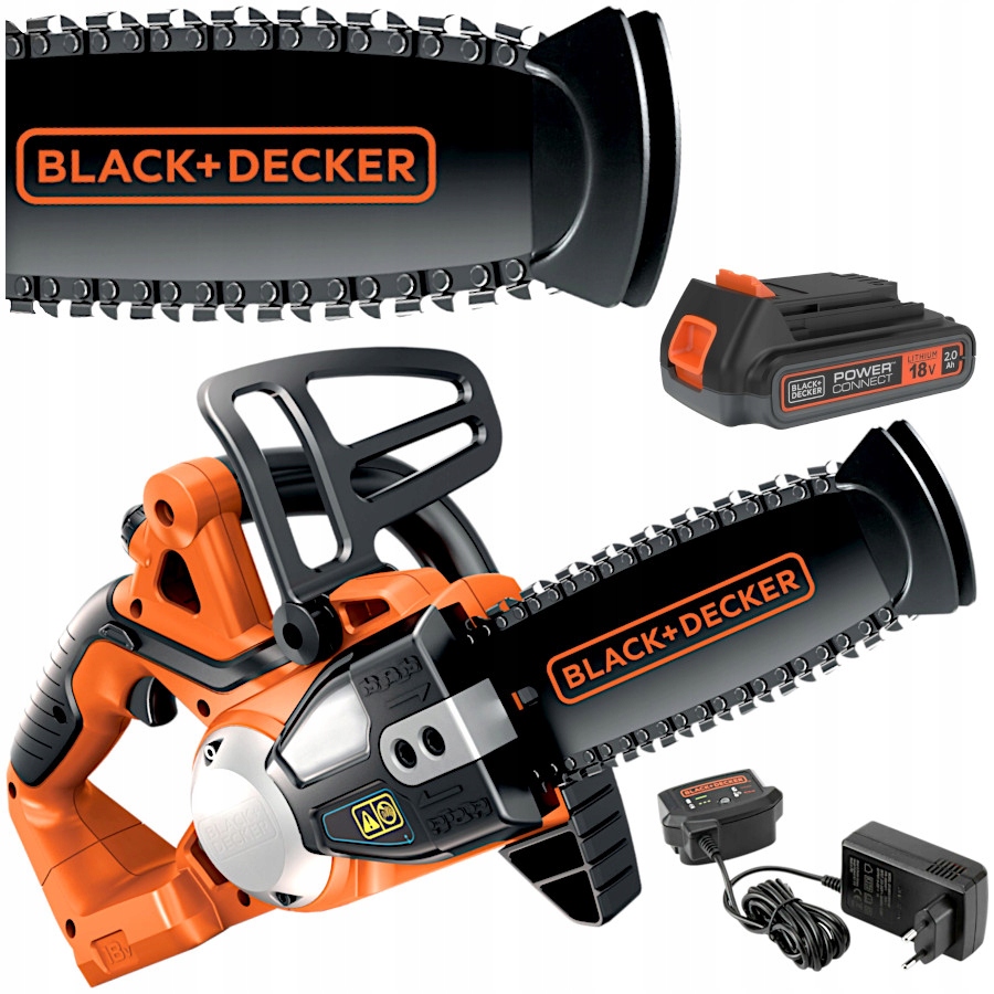 Black Decker Piła pilarka łańcuchowa 18 V 2.0 Ah GKC1820L20