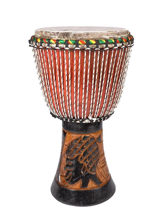 Kangaba ###S14 Velké Tekové Djembe Senegal