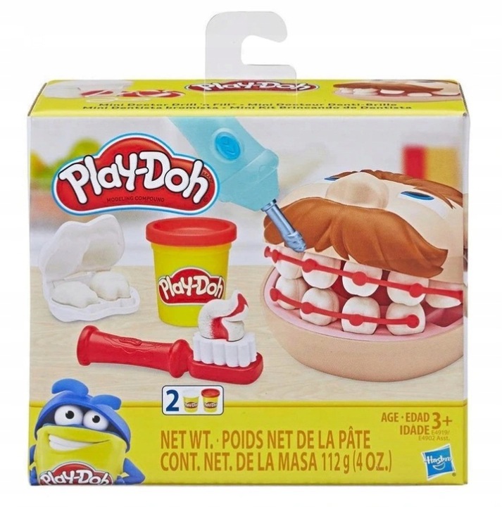 PLAY DOH CIASTOLINA MINI DENTYSTA ZESTAW HASBRO Kod producenta E4919