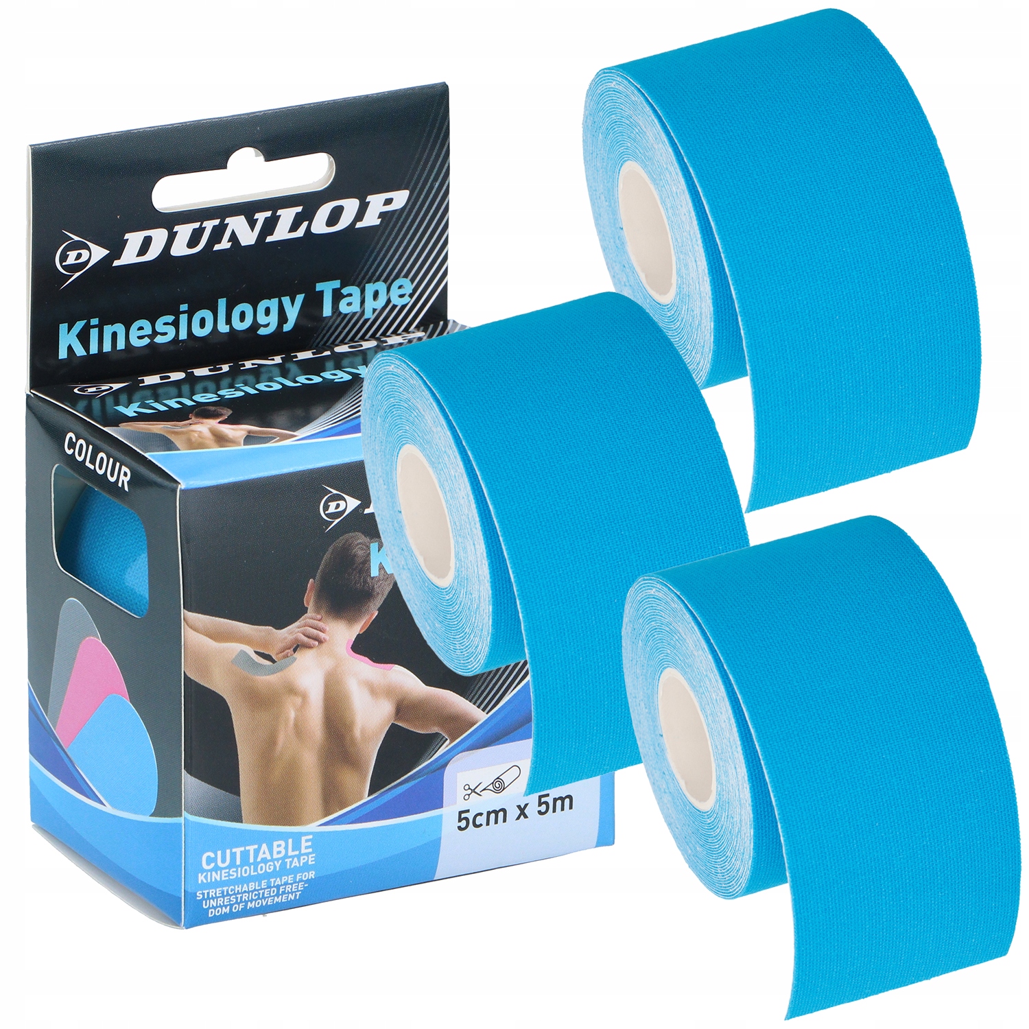 

Kinesiotaping tejpy tejp tejpa kinesio tape 3 szt
