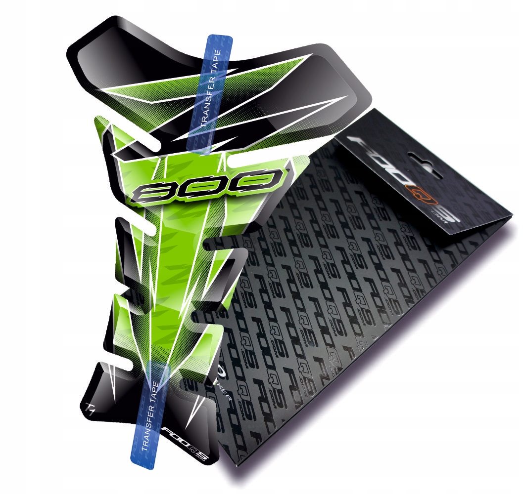 Tank-pad od firmy Fooqs pro Kawasaki Z-800 Zelený