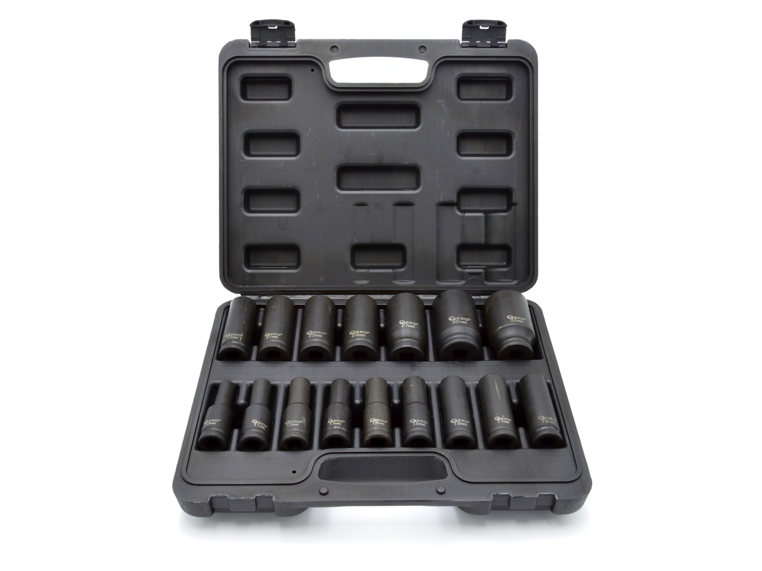 

Zestaw nasadek udarowych długich 1/2 16szt 10-32mm