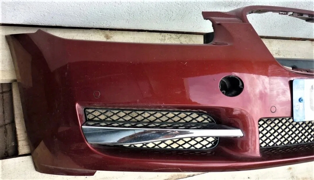 JAGUAR XF bumper front front PDC claret n1