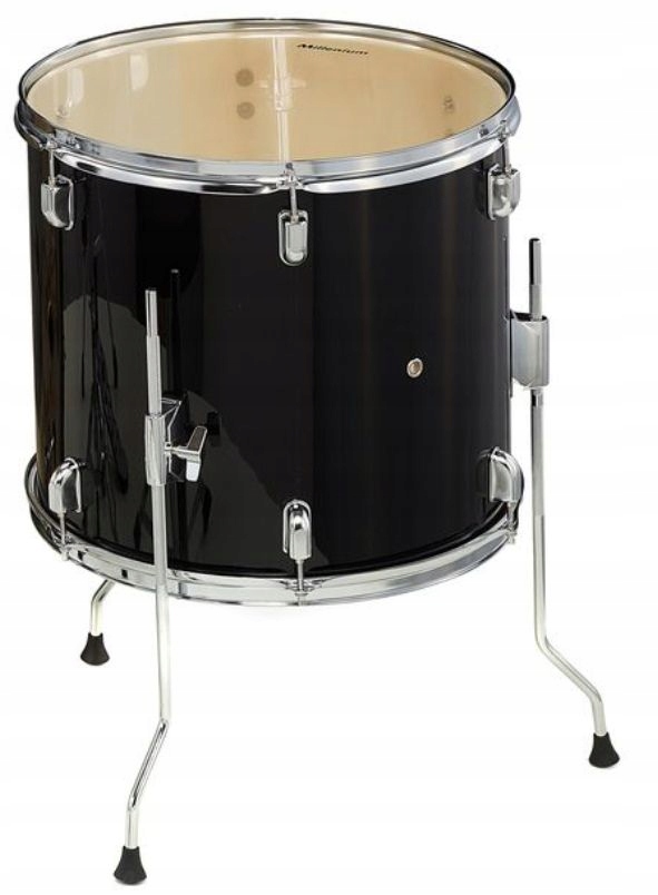 14x14'' Focus Floor Tom Black z topoli Tom podłogowy Czarny Millenium