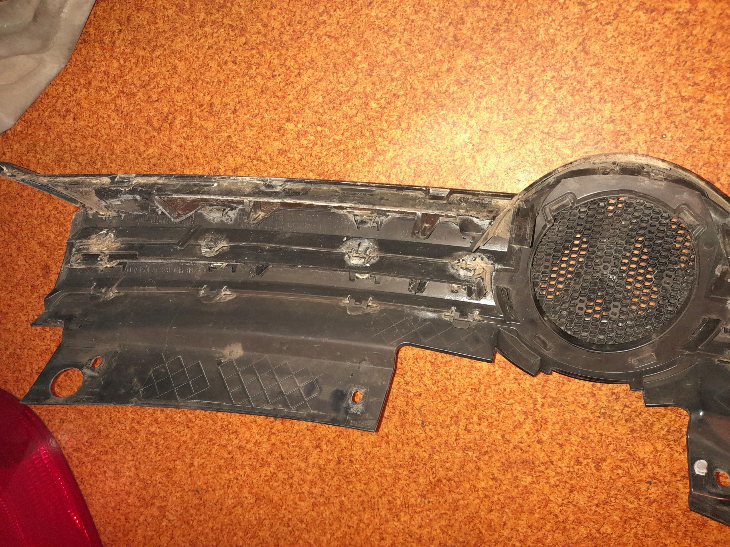 решетка радиатора комплект vw GOLF VI 6 LC9X черный целая HB