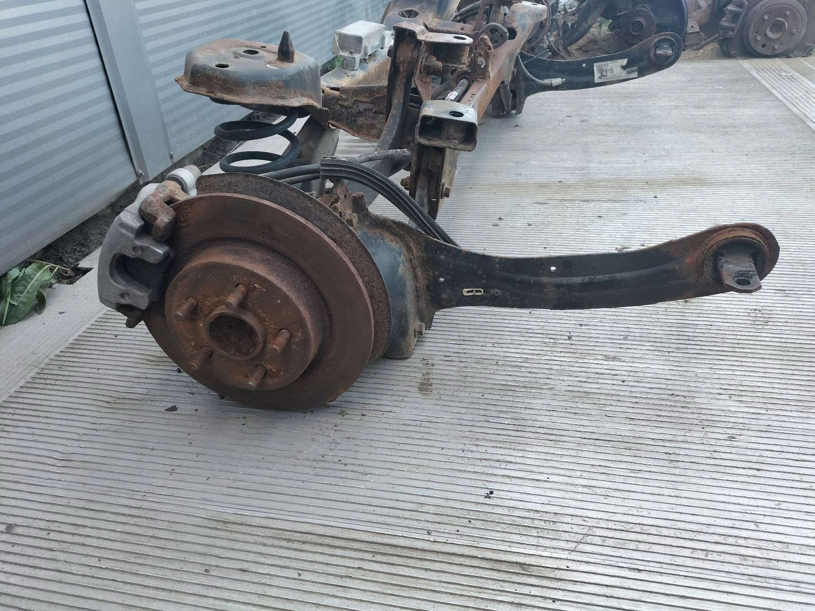 complete sususpension sider axle beam rear part VOLVO S40 II