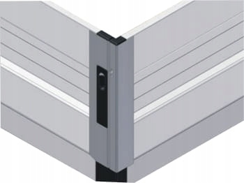9966 - Закрытие борта ALU 400 P + L 2шт