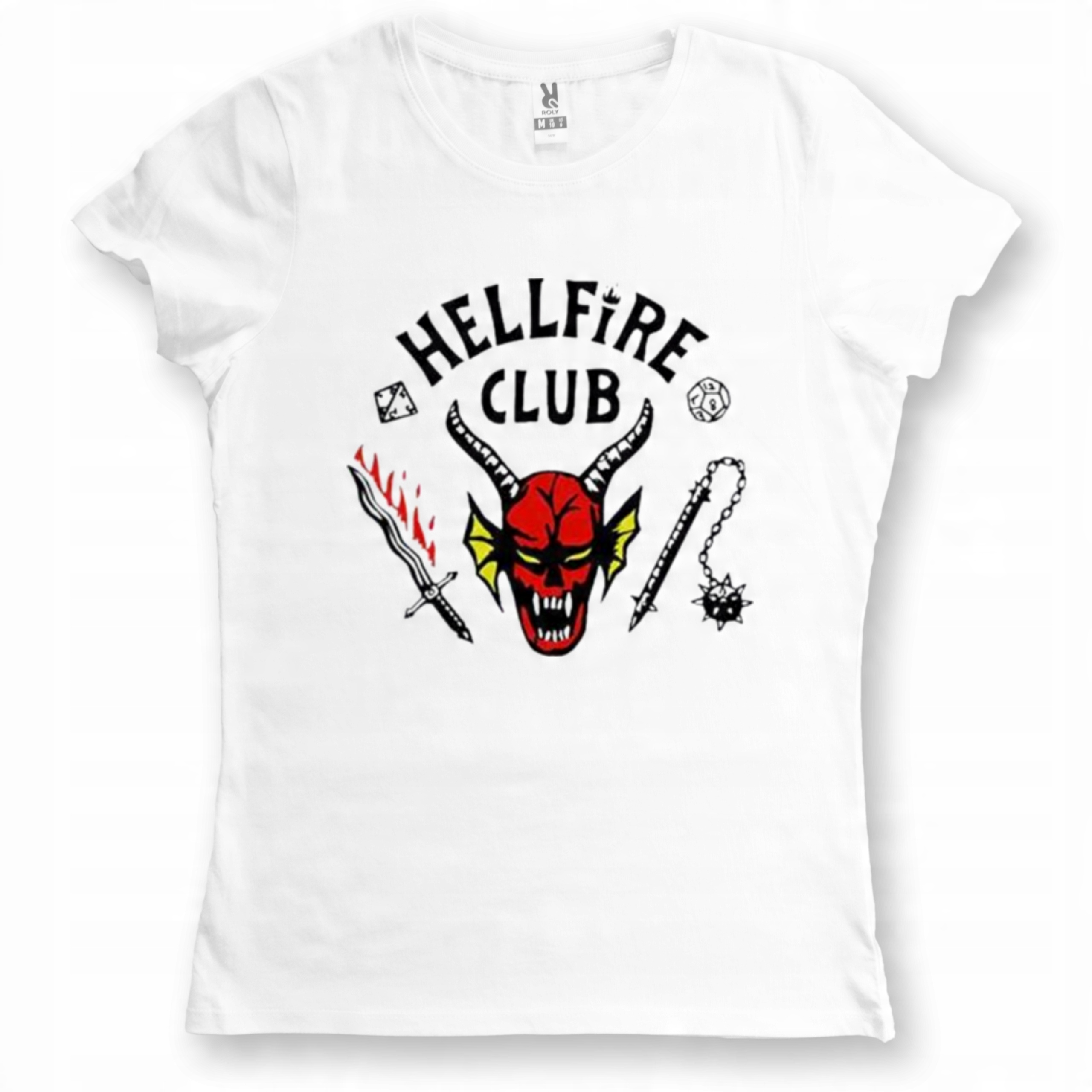 

Koszulka damska Stranger Things Hellfire Club L