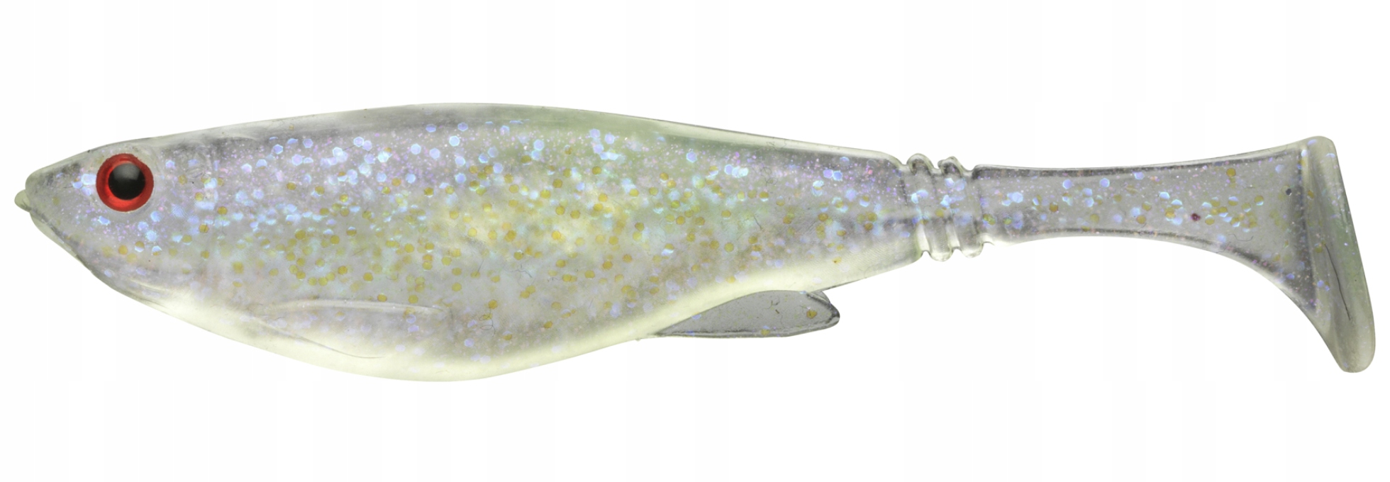 Guma Daiwa Prorex Belly Shad 6cm kol. White Ghost