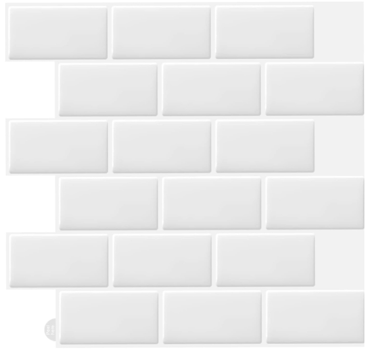 Samolepicí nástěnné desky 3D wostick 10 listů