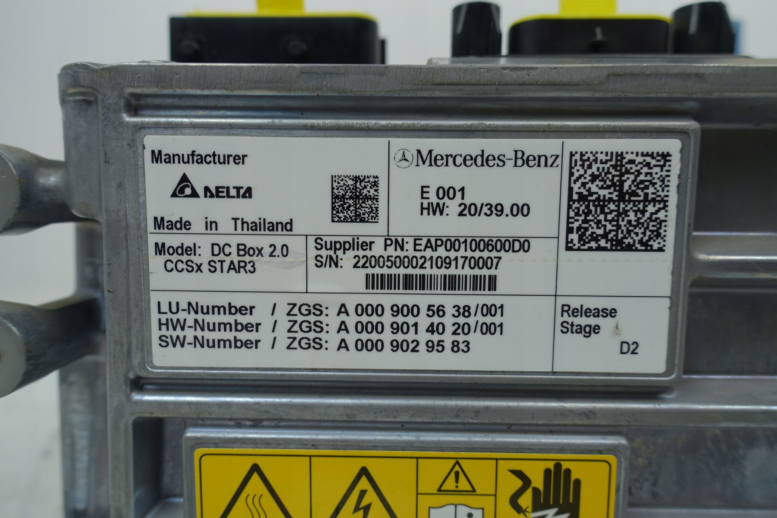 INWERTER module LADOWANIA MERCEDES A0009005638