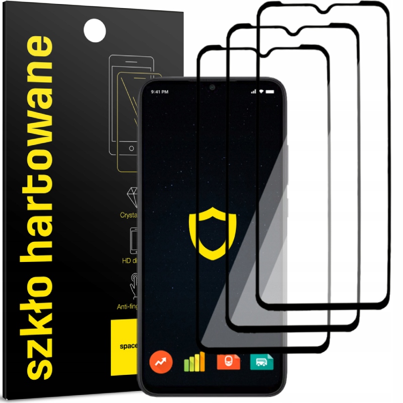 

3X Szkło Hartowane 5D Szybka Do Redmi 9C Nfc