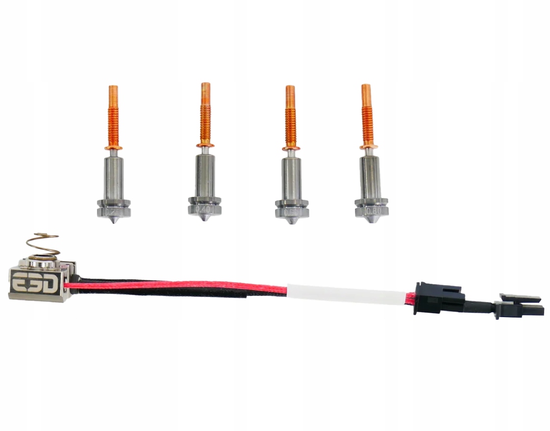 Sada E3D Revo Hotside PT100 Uht Fl Revo s tryskami