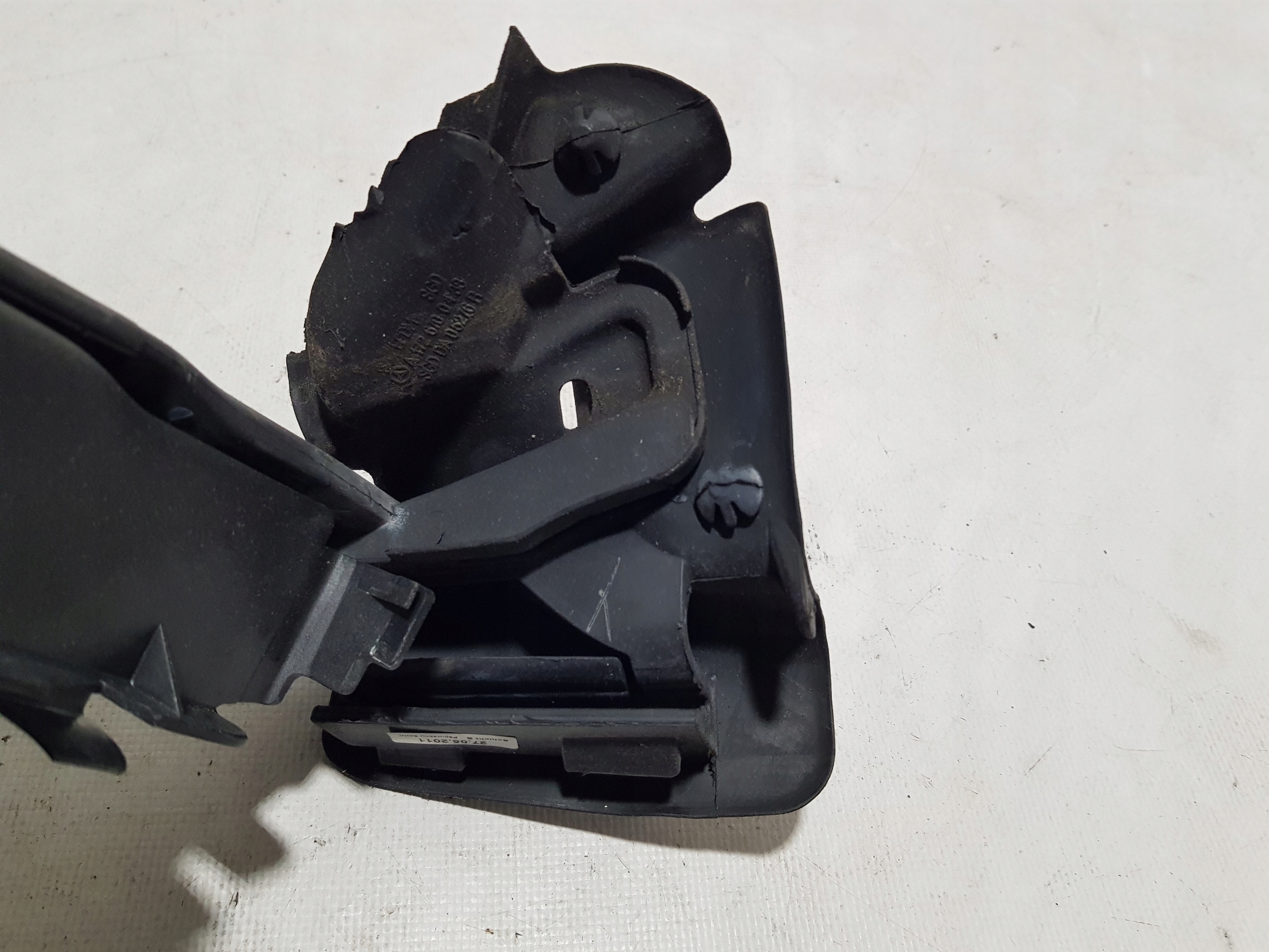 MERCEDES SLK R172 Support Support plaque Poignée Vitres Droite Arrière