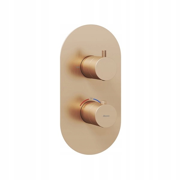 Ravak Espirit podomietková termostatická batéria 2-cestná zlatá X070360