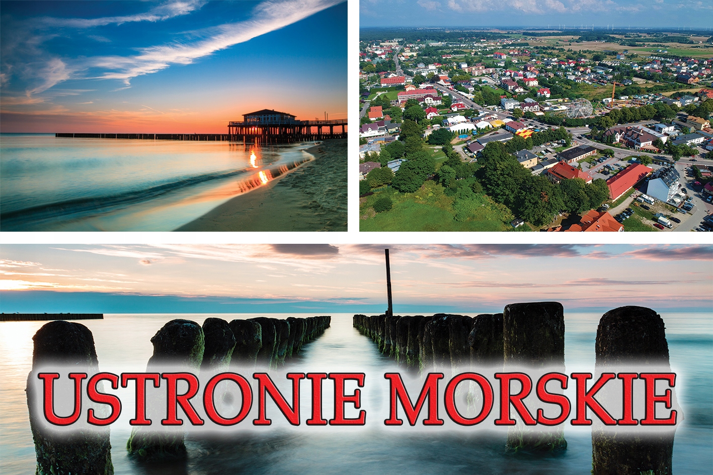 

Magnesy na lodówkę miasta Polski-ustronie Morskie