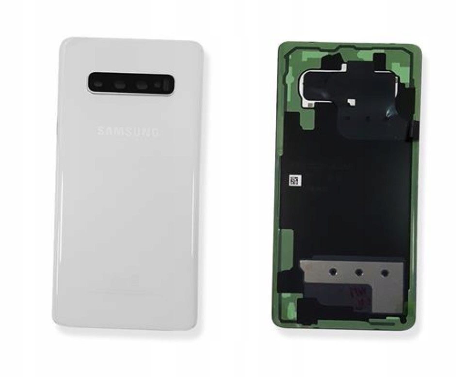 Org Oryginalna Klapka obudowa plecki do Samsung Galaxy S10+ SM-G975F biała