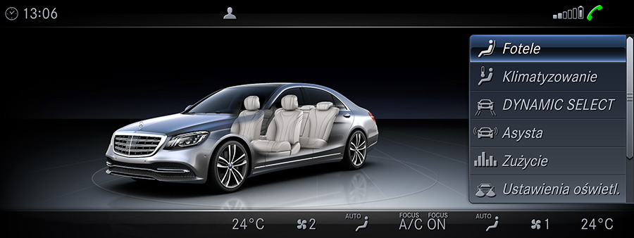 MERCEDES S KLASA W222 NTG 5.5 RADIO POLSKIE MENU USA/EU EAN (GTIN) 12505870