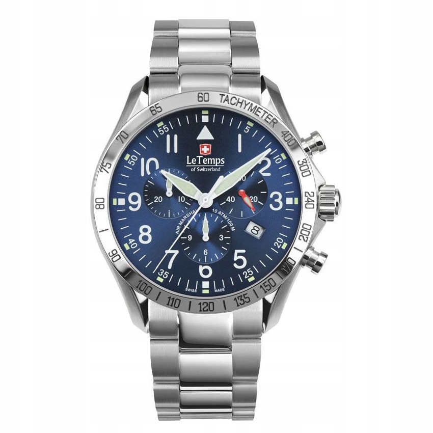 Pánské Hodinky Le Temps LT1041.03BS01 stříbrné