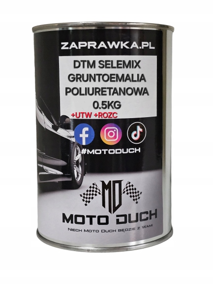 POLIURETAN NA RAMĘ CROSS ENDURO DTM 0,5KG FARBA EAN (GTIN) 5906667510249