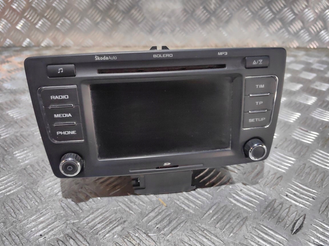 РАДИО НАВИГАТОР НАВИГАЦИЯ CD Mp3 БОЛЕРО OCTAVIA II YETI НЕТ КОДА