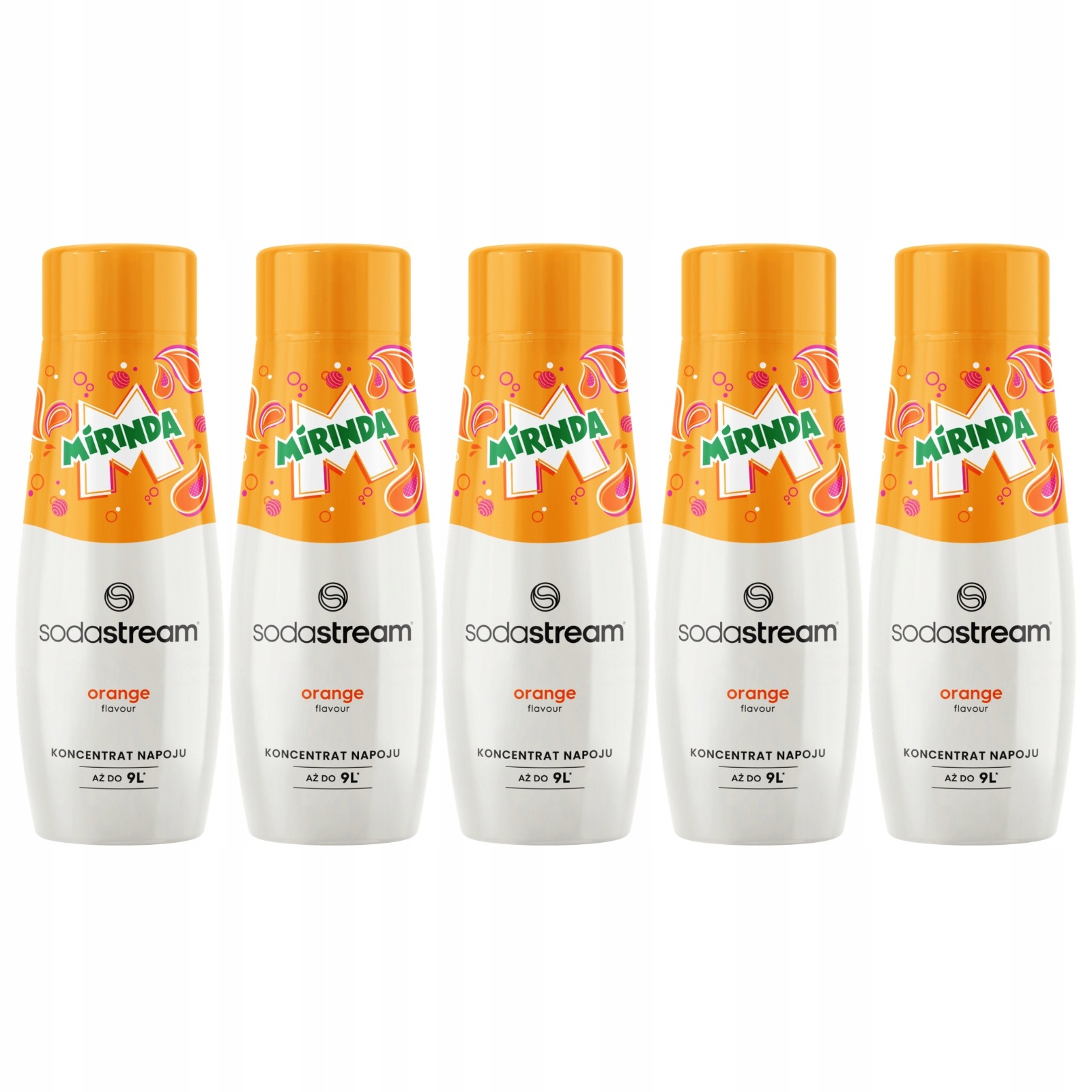 Mirinda Sirup Koncentrát 440ML Sodastream x5