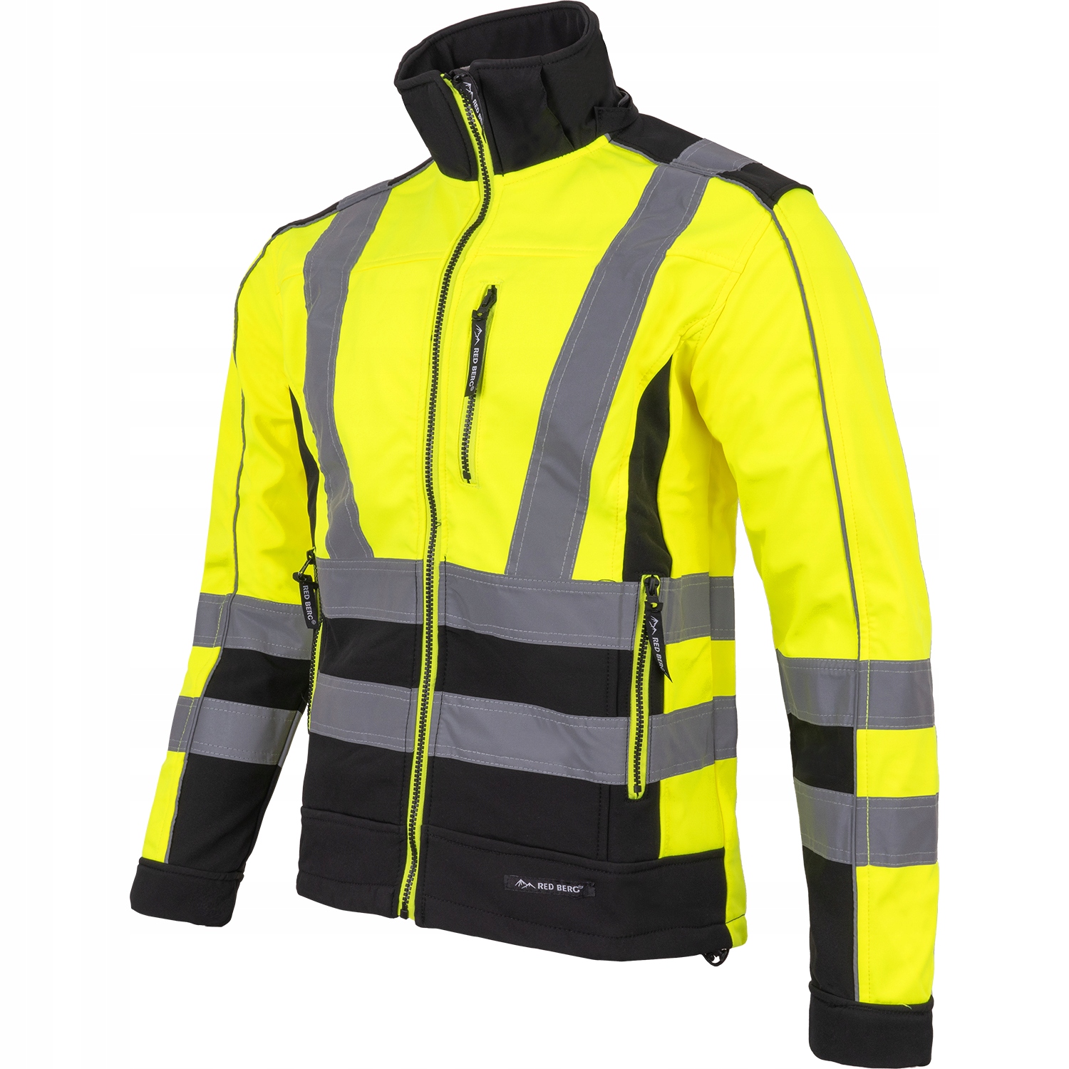 SOFTSHELL KURTKA OCHRONNA ODBLASKOWA BHP NEON 3XL Typ kurtka
