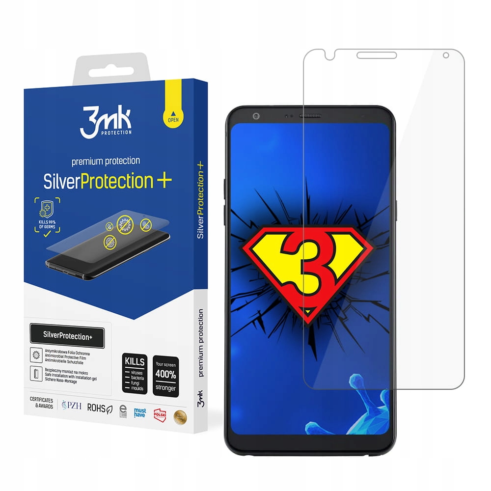 

Folia ochronna do Lg Stylo 4 3mk Silver+