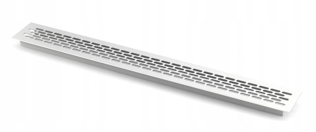 Ventilačná Mriežka Aluminium 60 x 480 mm x 10 Kusov