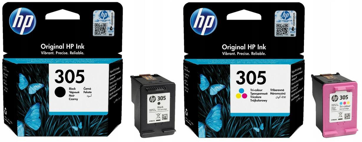 

Zestaw Hp 305 Kolor+Czarny 3YM61AE 3YM60AE