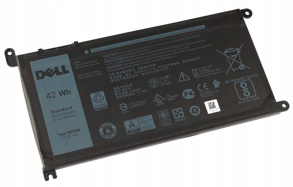 Dell 42Wh lithium-iontová baterie pro