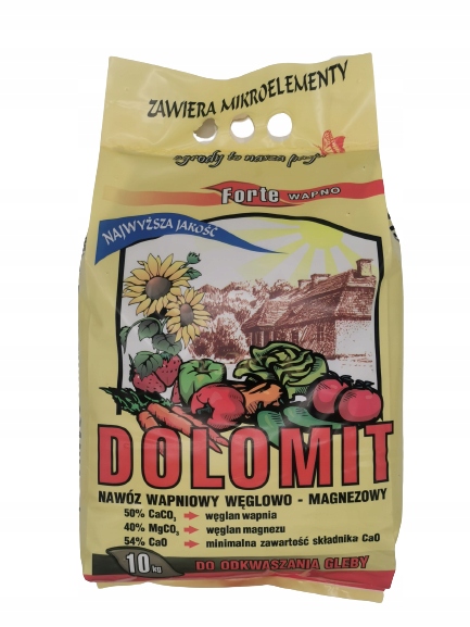 

Nawóz Dolomit 10kg do odkwaszania