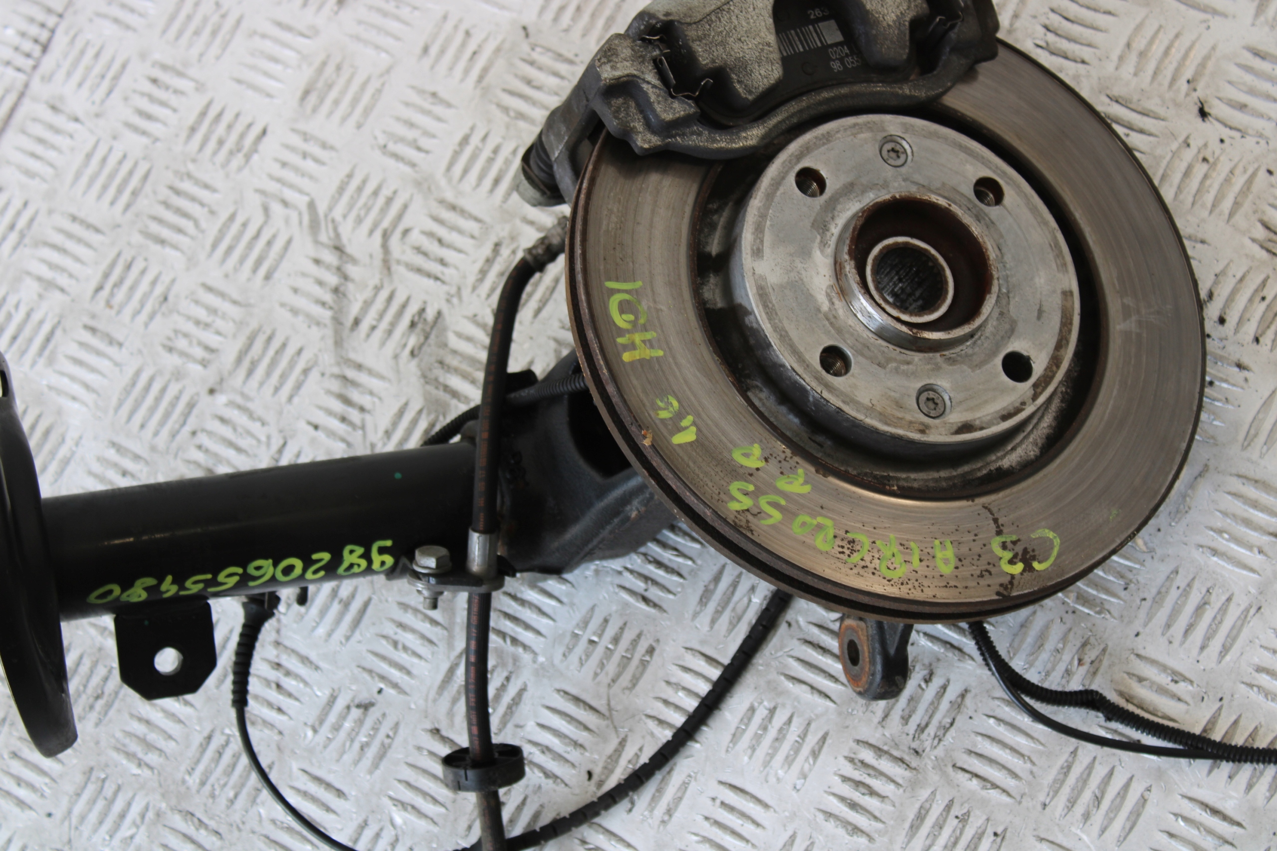 swing McPherson shock absorber right front CITROEN C3 AIRCROSS