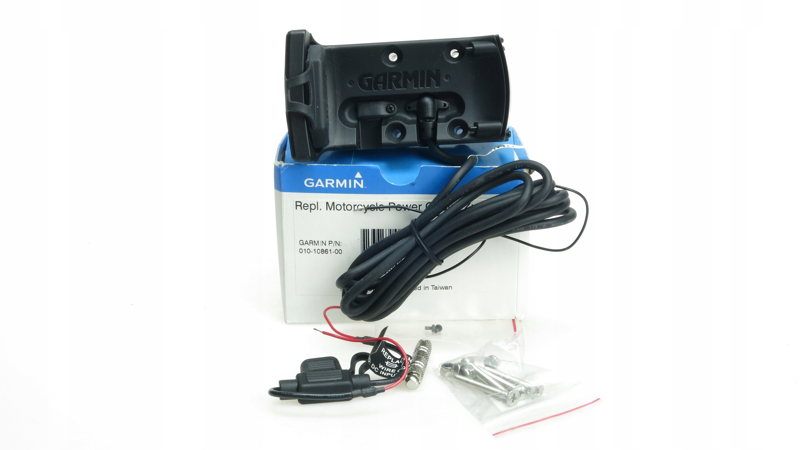 Uchwyt motocyklowy z przewodem Garmin Zumo