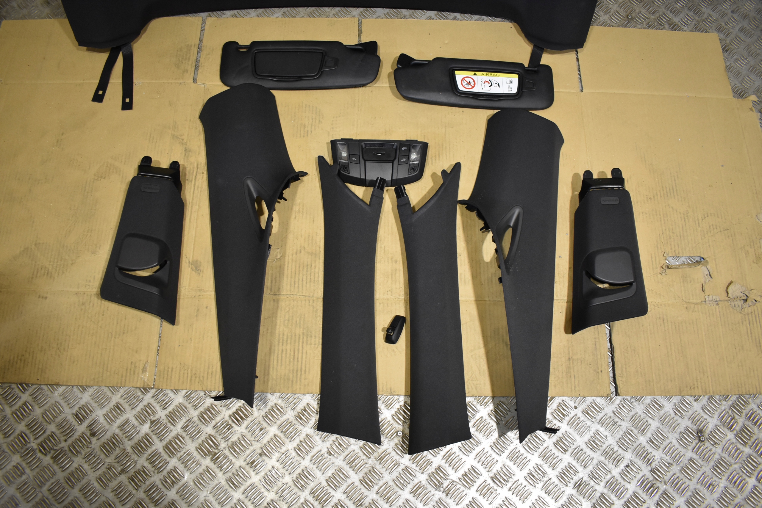 IDEALNA roof upholstery light pillars KPL. PORSCHE 992 1 9